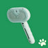 SteamBrush™ Steam Massage Brush in Green – Pet Grooming Tool"