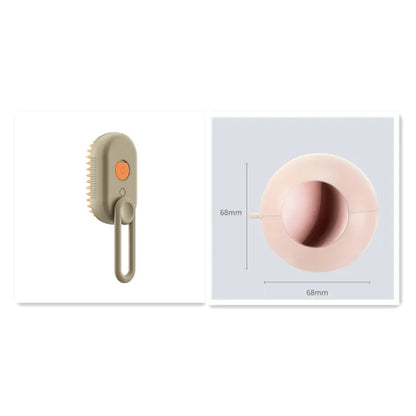 3-in-1 Steam Pet Brush