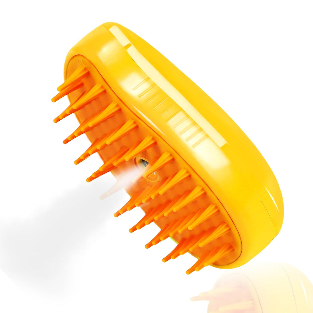 Nepfaivy Cat Steam Brush for Shedding - 3 in 1 Pet Steam Brush for Dog and Cat Rechargeable Steamy Cat Brush Spritz Defur Comb for Cats Steamer Brush for Massage Grooming and Removing Loose Hair